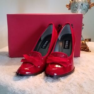 Red High Heel Patent Leather Heels